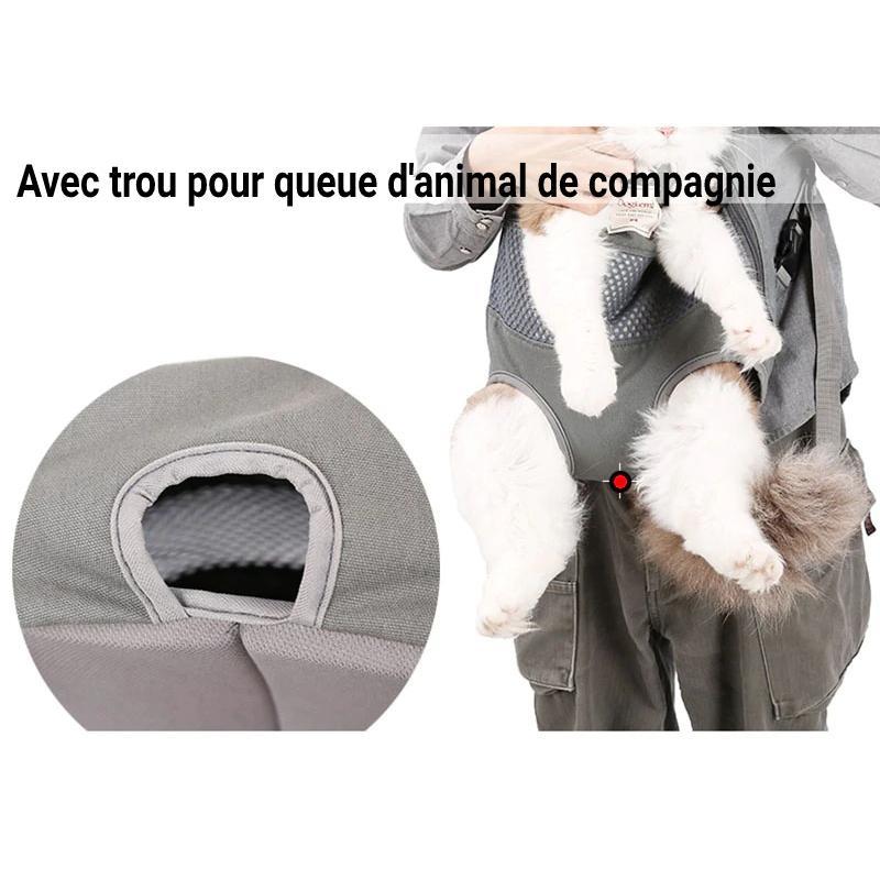 Sac à dos pour animaux de compagnie : Sacoche de transport pour chats et chiens, petit et moyen gabarit.