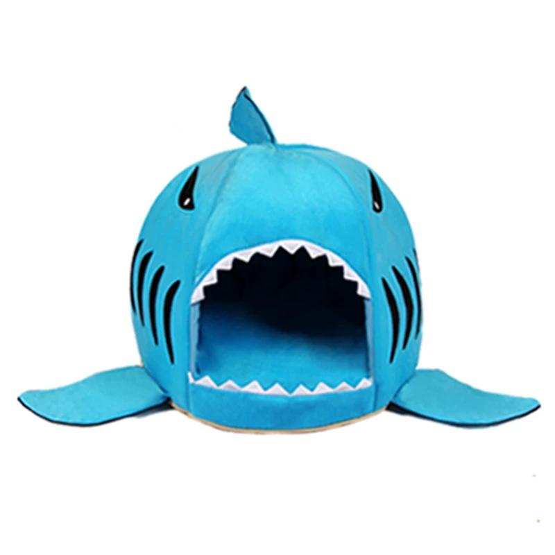 Niche Douillette Requin Pour Animal de Compagnie