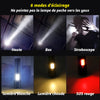 2 dans 1 lampe de poche avec banque de puissance : Il recharger votre téléphone et aidera vous dans l'obscurité