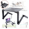 Support pour ordinateur portable : Ergonomique en aluminium (mouse pad inclus)