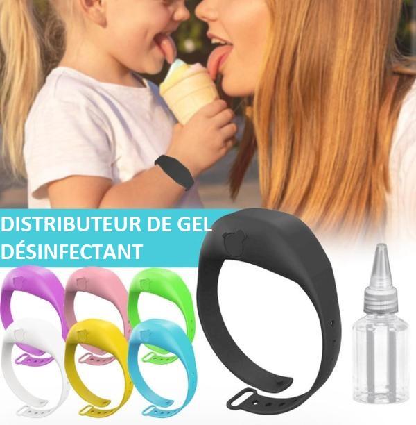 Bracelet Distributeur De Gel Désinfectant Pour Les Mains - Hygièna