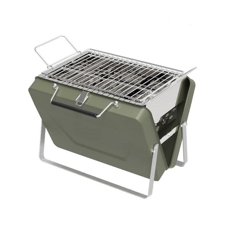 Barbecue Charbon De Bois : Valise Barbecue À Nomade Et Pliable