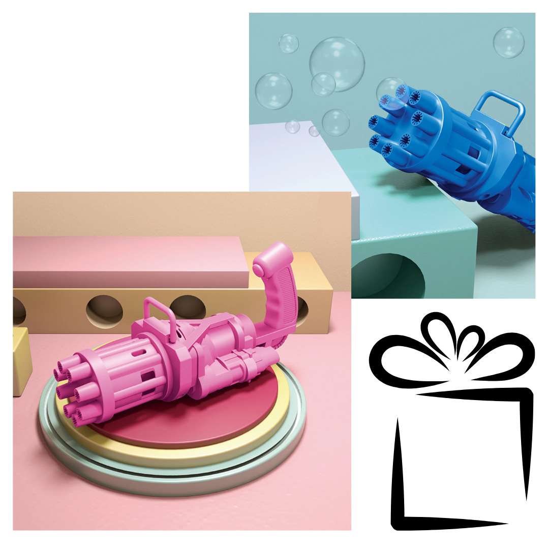 Pistolet à bulles automatique