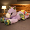 Peluche Licorne XXL Étincelle Violette