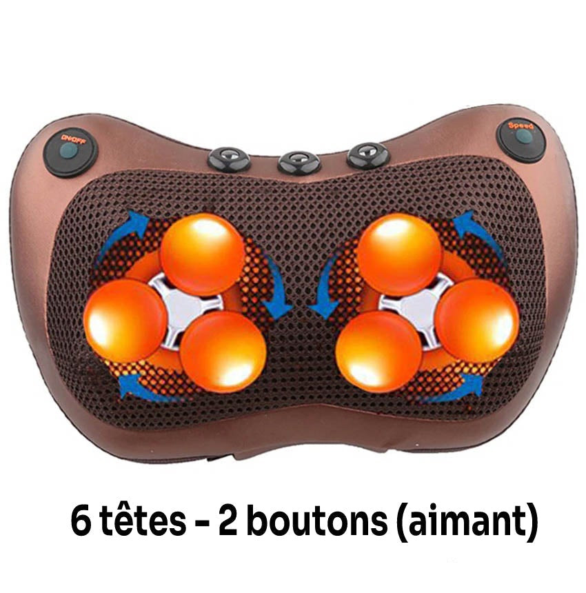 Coussin de Massage Chauffant : Réduisez la tension et apaisez les muscles douloureux