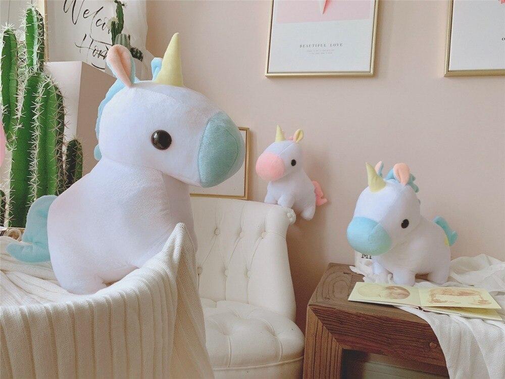 Peluche Licorne Étoile Bleue