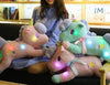 Peluche Licorne Lumineuse Verte