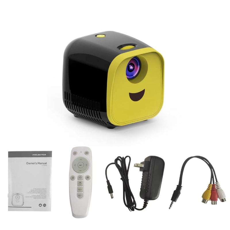 Mini projecteur sans fil de nouvelle génération : Adapté à la maison, à la fête, aux enfants et au bureau