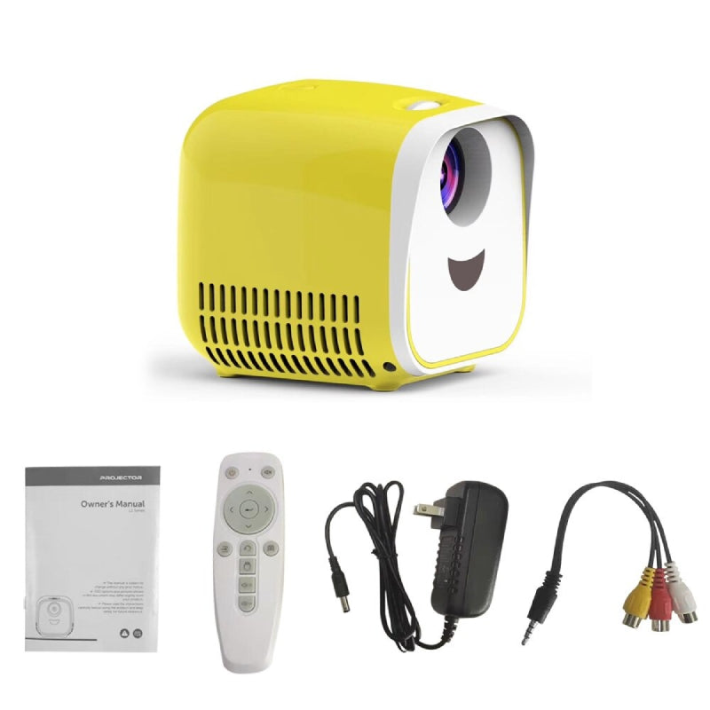 Mini projecteur sans fil de nouvelle génération : Adapté à la maison, à la fête, aux enfants et au bureau