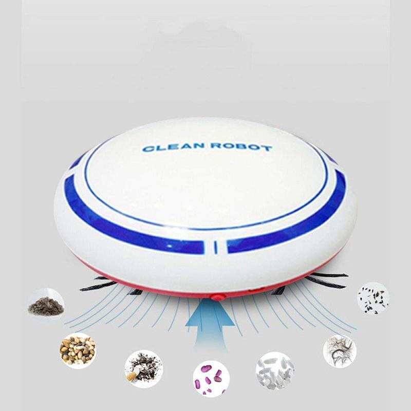 Mini Robot Aspirateur : Sans Fil, Léger, Portable Pour Sol Et Moquettes