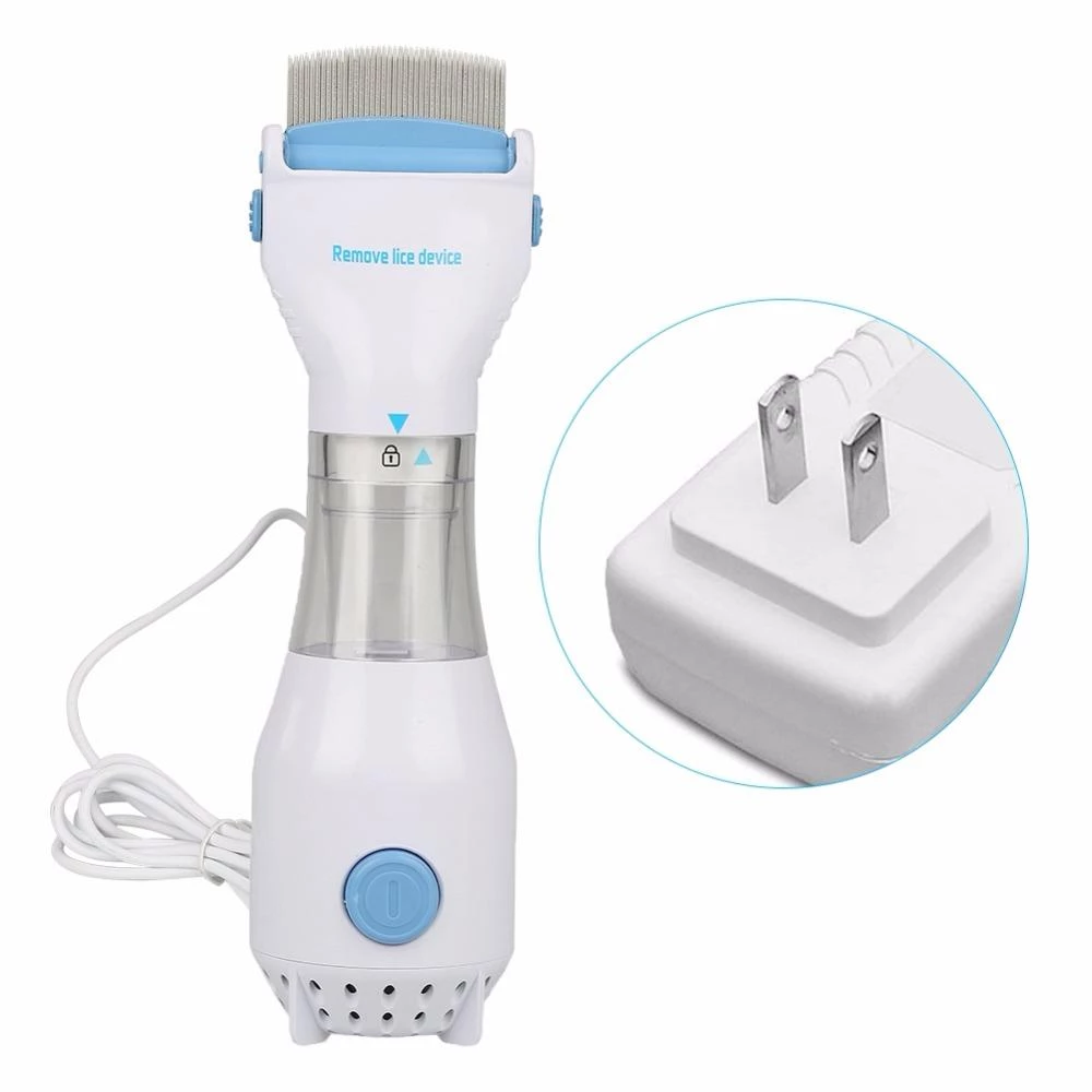 Peigne anti puces électrique : épilateur et peigne pour enfants et animaux domestiques.