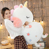 Peluche Licorne XXL Dino Blanc