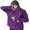 Pull Animaux : Sweat à Capuche Parfait Pour Chat ou Chien à Câliner - Violet / S