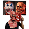Double masque d'horreur réaliste d'Halloween