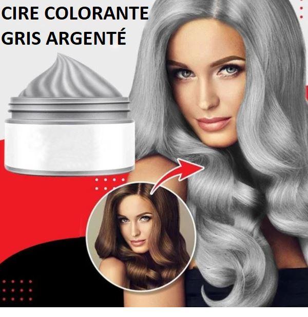 Cire Colorante Effet Gris Argenté