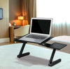 Support pour ordinateur portable : Ergonomique en aluminium (mouse pad inclus)