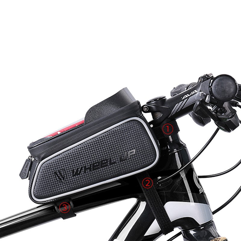 Sac de vélo étanche avec support de téléphone