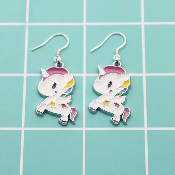 Boucles d'oreilles Licorne Excursion Magique