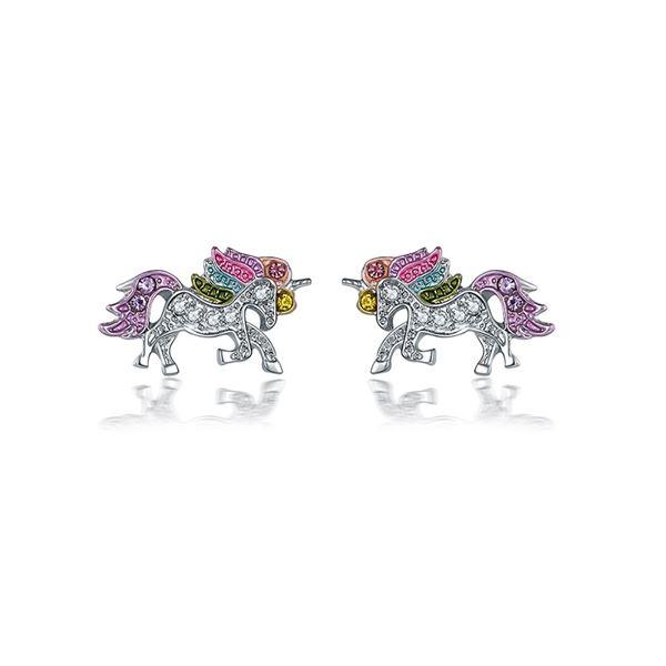 Boucles d'oreilles Licorne Prosternation Impériale