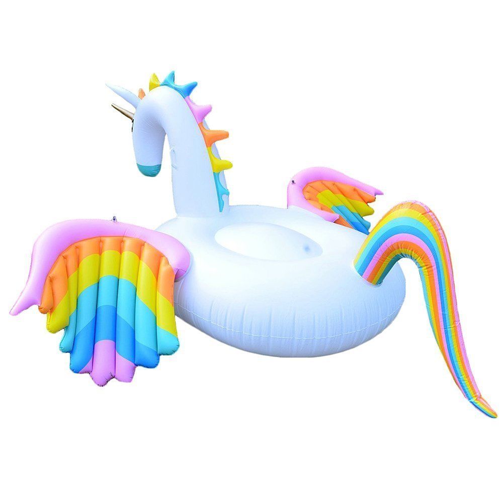 Bouée Licorne Arc-en-ciel Magique