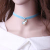 Pendentif Licorne Bleu