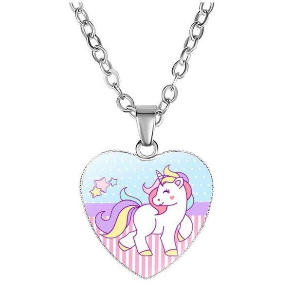 Collier Licorne Kawaii