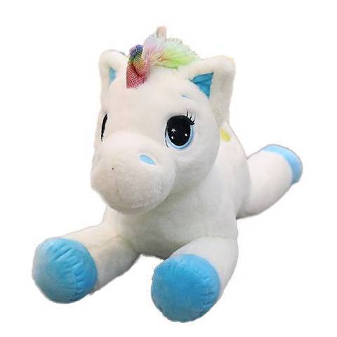 Peluche Licorne Lovicorne Bleue