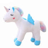 Peluche Licorne Printemps Blanc