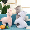 Peluche Licorne XXL Grise