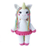 Peluche Licorne Crochet Doudou Multicolore
