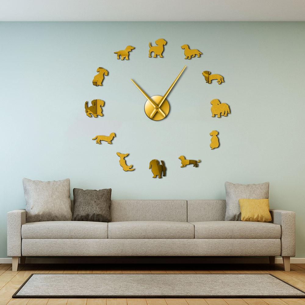 Horloge murale motifs chien