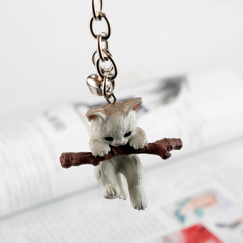 Porte clé Chat Suspendu