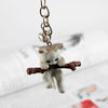 Porte clé Chat Suspendu