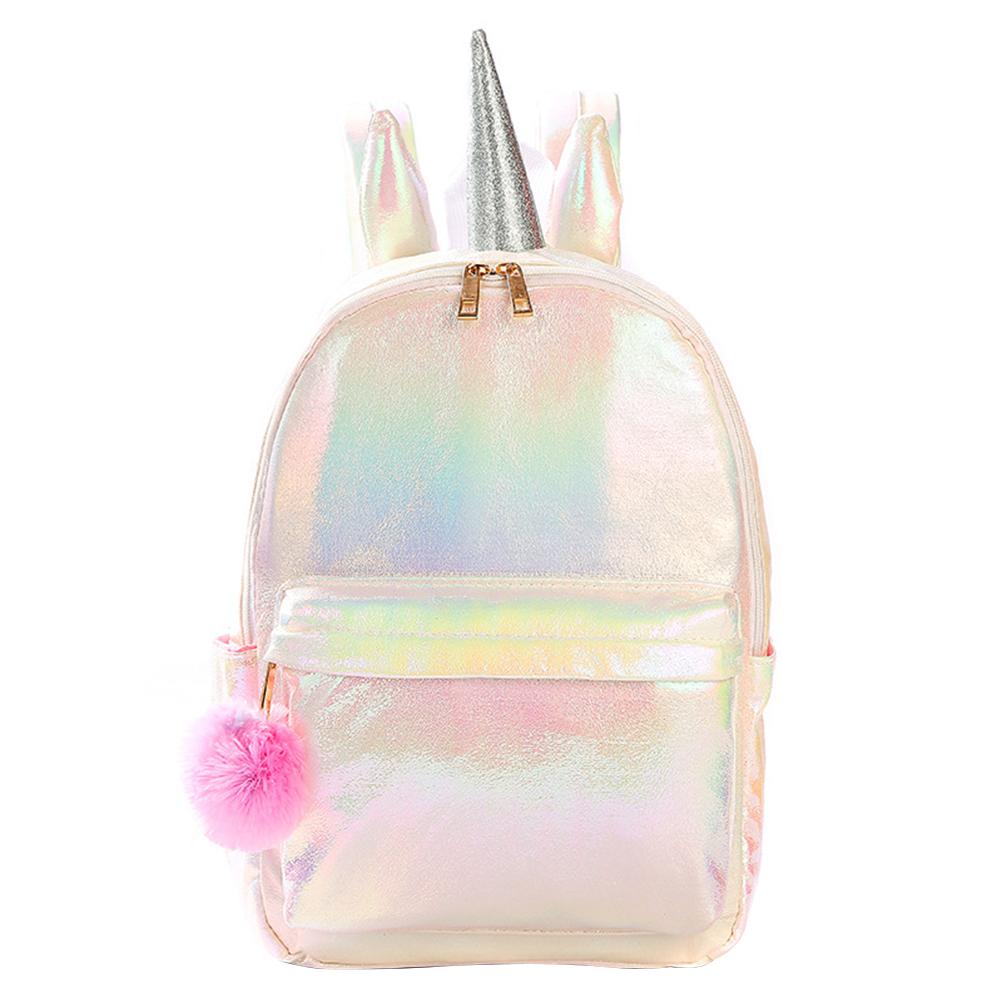 Cartable licorne Rose avec Cornes