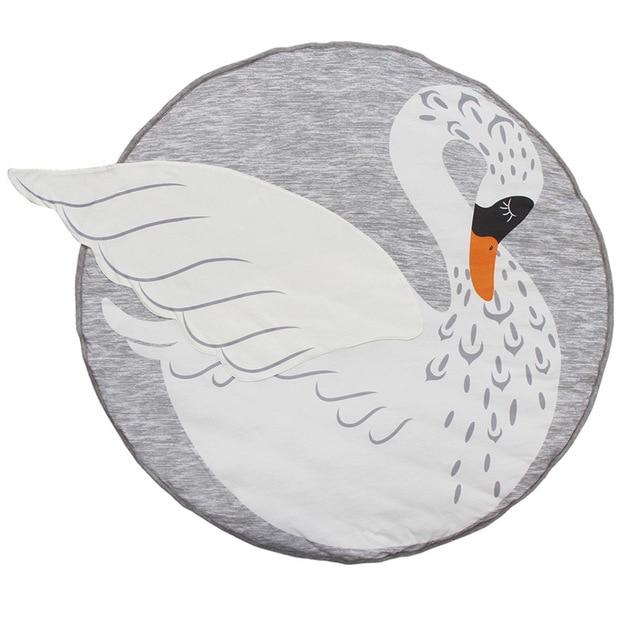 Tapis lapin chambre bébé