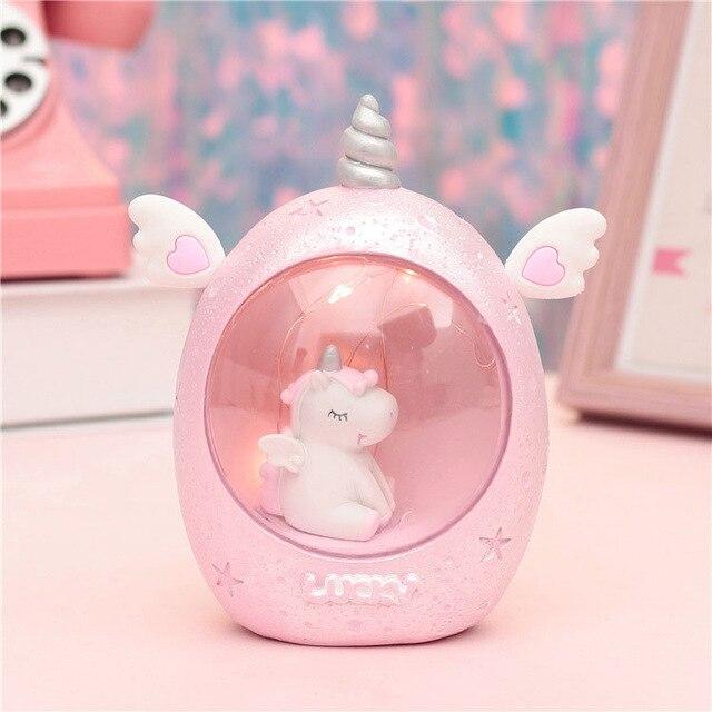 Veilleuse led licorne bébé