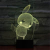 Veilleuse Pokemon 3D LED Pikachu