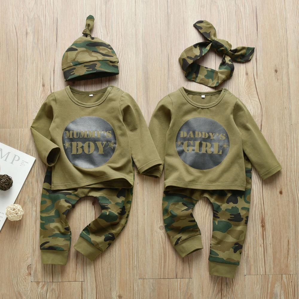 Ensemble militaire bébé