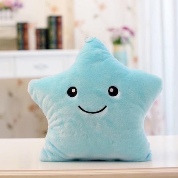 Coussin lumineux étoile