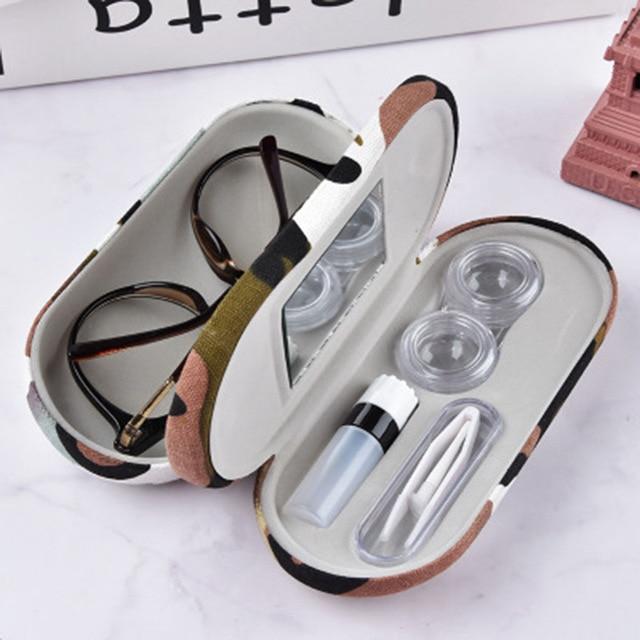 Etui à lunettes et lentilles