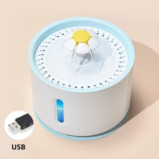 INEO™ - Fontaine à Eau pour Chat "Fleur"