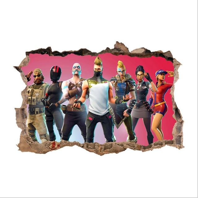 Stickers Mural Fortnite 3D Kdo