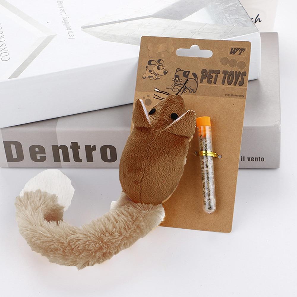 CATSI™ - Jouet Souris avec Herbe à Chat