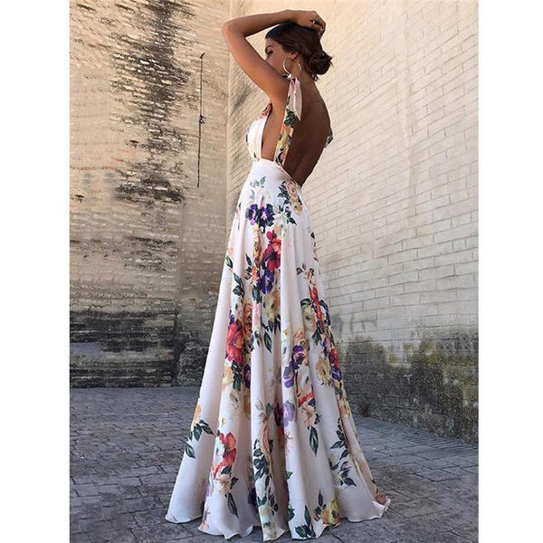 Sublime Robe Longue Florale