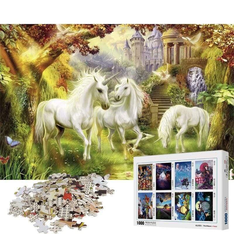 Puzzle Licorne Prairie Licorne