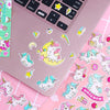 Stickers Licorne Adorable Gourmandise