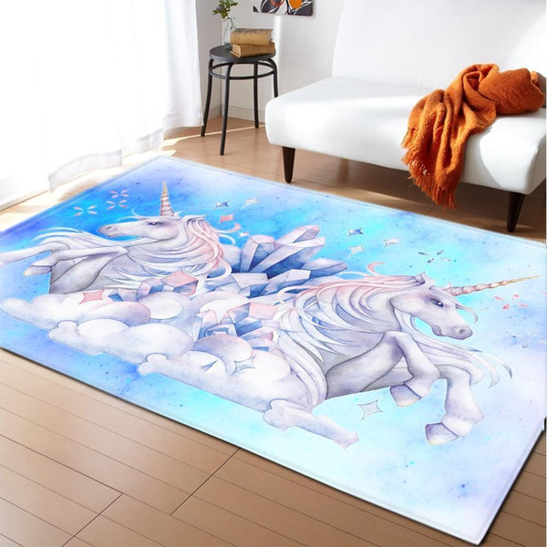Tapis Forme Licorne