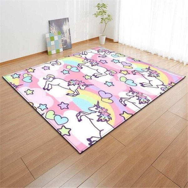 Tapis Licorne Amour Fou