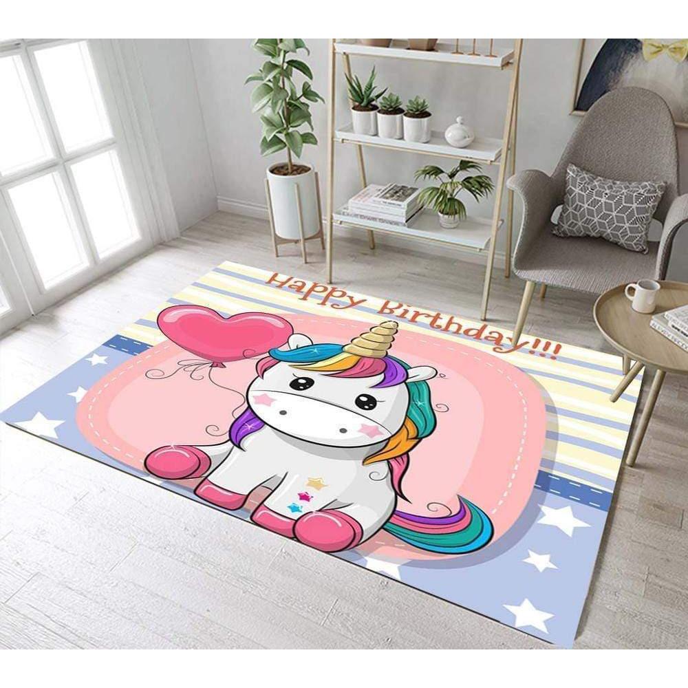 Tapis Licorne  Anniversaire