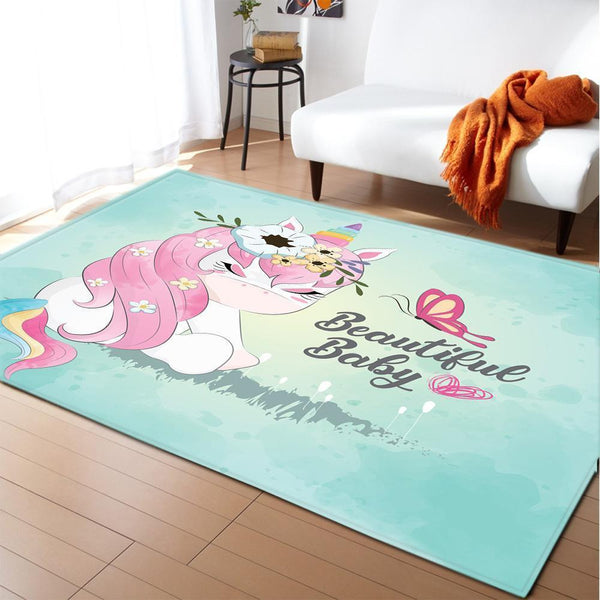 Tapis Licorne Beautiful Baby